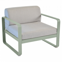 Fauteuil BELLEVIE de Fermob, 4 options tissu, 22 coloris