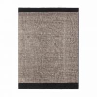 Tapis kilim DOTS de Ethnicraft Accessories, 170 x 240 cm, Noir
