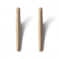 Porte-manteaux mural PI d'Ethnicraft, Lot de 2, Sycomore massif vernis