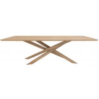 Table MIKADO d'Ethnicraft, 3 tailles, Chêne