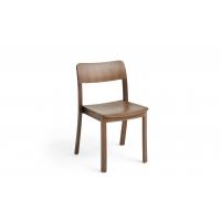 Chaise de table PASTIS, Finition laqué à base d'eau, Noyer