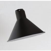 Abat-jour CONIC de DCW, L, Ø.26 cm, Noir / Blanc 