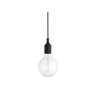 Suspension E27 de Muuto, Noir
