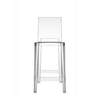 Tabouret ONE MORE PLEASE de Kartell, H. 75, Cristal