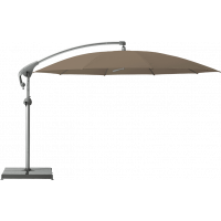 Parasol décentré PENDALEX P+ de Glatz, Rond, D.300 cm, 461 Taupe