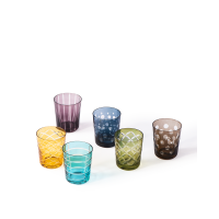 Gobelet CUTTINGS de Pols Potten, Set de 6, Multicolore
