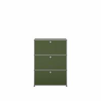 Commode HALLER G1 de USM, Vert Olive