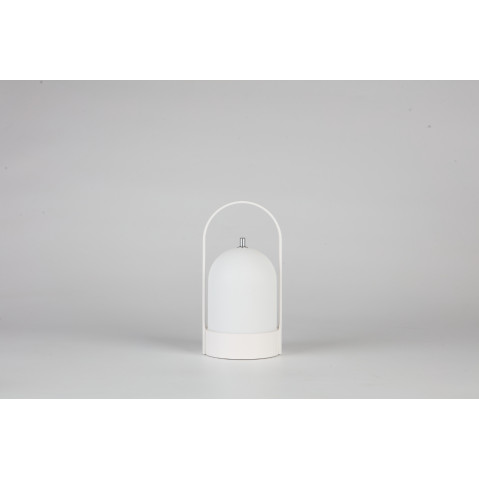 Lampe à poser LED rechargeable VESPER de Collection Cèdre Rouge, Blanc