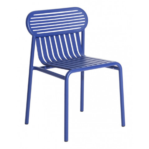 Chaise WEEK-END de Petite Friture, Bleu outremer