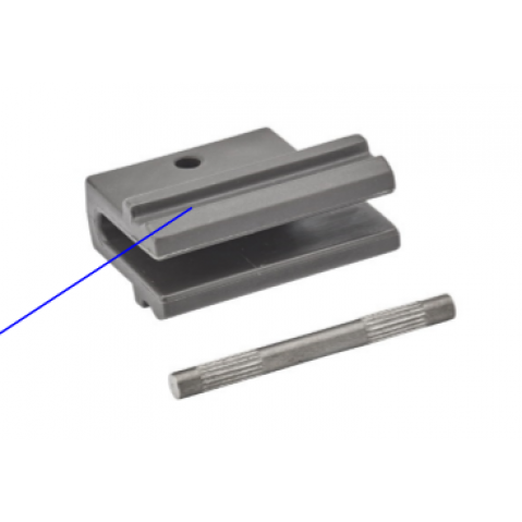 Set clip d'arrêt pour SOMBRANO S+ de Glatz, Anthracite