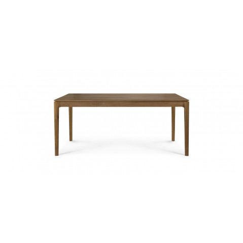 Table à rallonge BOK en teck d'Ethnicraft, 180/280x100x76