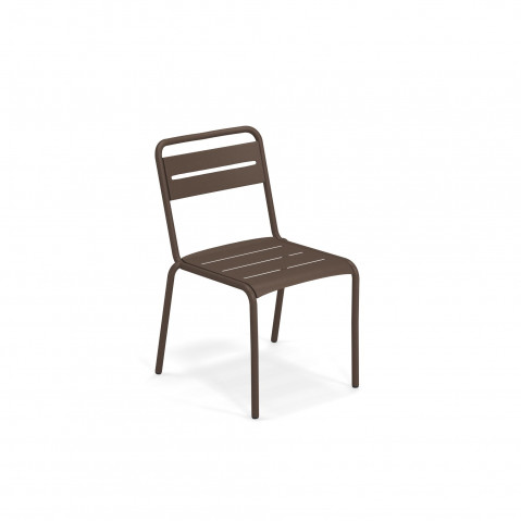 Chaise STAR de Emu, Marron d'inde