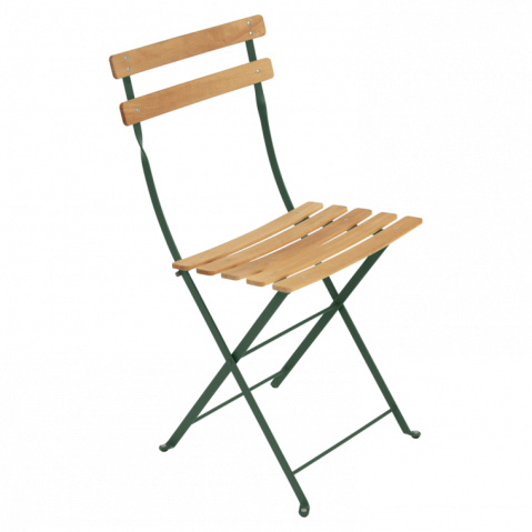 Chaise BISTRO NATUREL bois de Fermob, cèdre