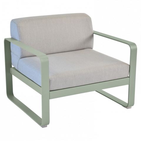 Fauteuil BELLEVIE de Fermob, 4 options tissu, 22 coloris