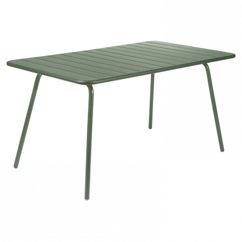 Table LUXEMBOURG de Fermob, 143 x 80 cm, Cactus
