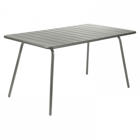 Table LUXEMBOURG de Fermob, 143 x 80 cm, Romarin