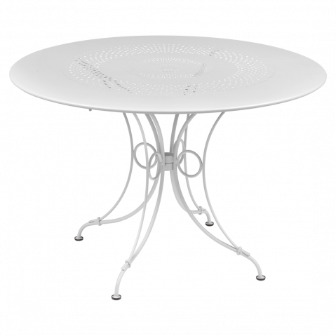 Table 1900 de Fermob D.117 blanc coton