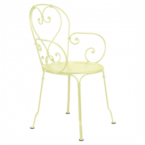 Fauteuil 1900 de Fermob, Citron givré