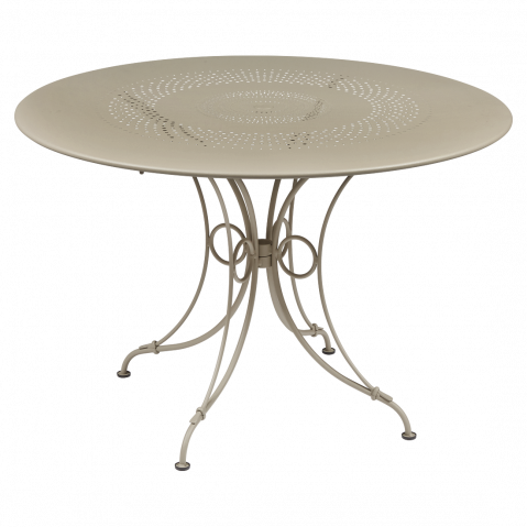 Table 1900 de Fermob D.96 ou D.117 cm, 22 coloris