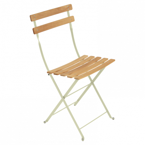 Chaise BISTRO NATUREL bois de Fermob, tilleul