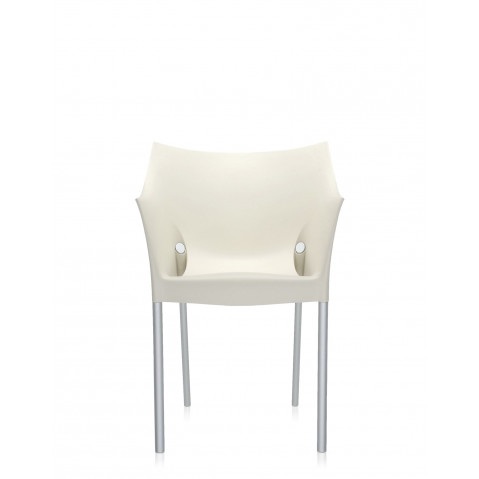 Fauteuil DR.NO de Kartell, Blanc cire