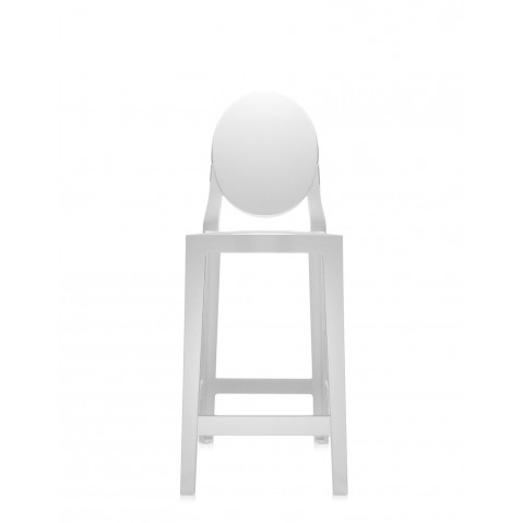 Tabouret ONE MORE de Kartell, H. 65, Blanc