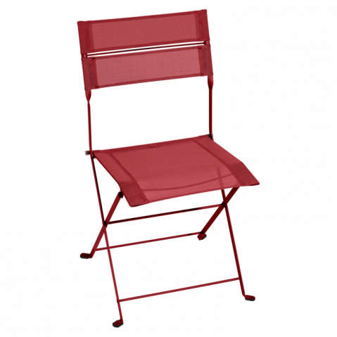 Chaise pliante LATITUDE MONOCHROME de Fermob, Piment