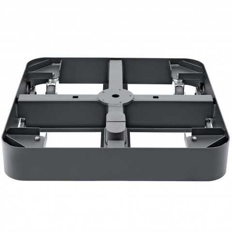 Cadre pour socle à roulettes M4 de Glatz, 120kg, sans poids et sans plaque déco, Anthracite