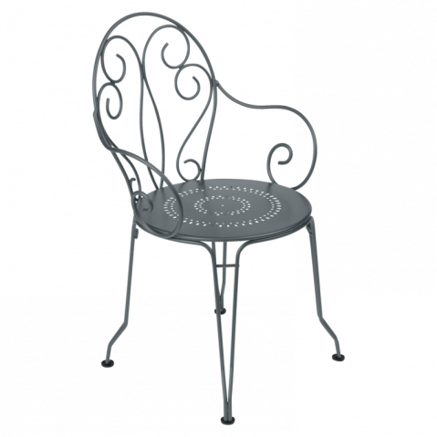 Fauteuil MONTMARTRE de Fermob gris orage