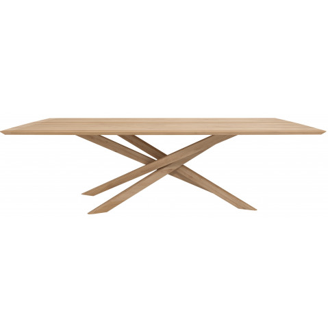 Table MIKADO d'Ethnicraft, 3 tailles, Chêne