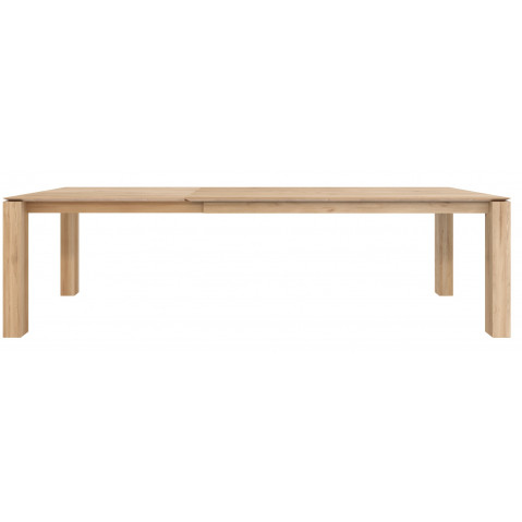 Table à rallonges SLICE d'Ethnicraft, L.180/280, Chêne
