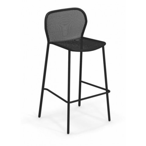 Tabouret de bar DARWIN de Emu, Noir
