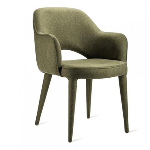 Fauteuil COSY FABRIC de Pols Potten, Vert forêt