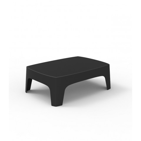 Table basse SOLID de Vondom, Noir