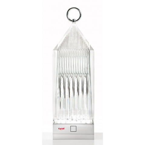Lampe LANTERN de Kartell, Cristal