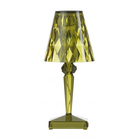 Lampe à poser BATTERY de Kartell, Vert