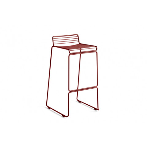 Tabouret de bar HEE HIGH de Hay, H.75 cm, Rouille