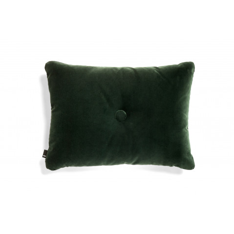 Coussin DOT SOFT VELOURS de Hay, Dark green