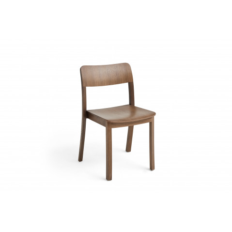 Chaise de table PASTIS, Finition laqué à base d'eau, Noyer