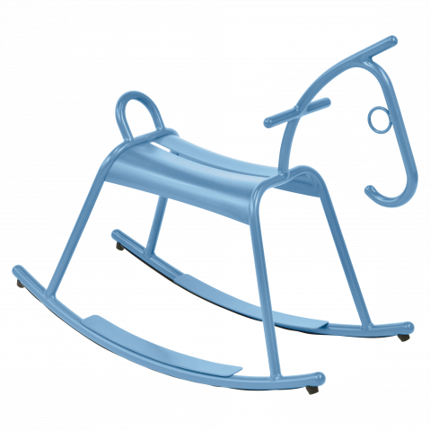 Cheval à bascule ADADA de Fermob, Bleu maya