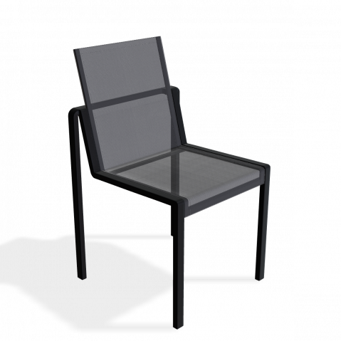 Chaise ALURA de Royal Botania, Noir