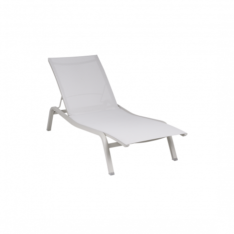 Bain de soleil ALIZÉ XS de Fermob, Gris argile Stéréo