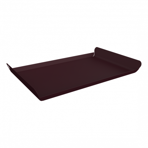 Plateau ALTO 36 X 23 cm de Fermob, Cerise noire