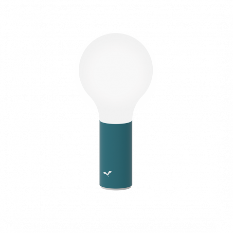 Lampe APLO de Fermob, Bleu acapulco