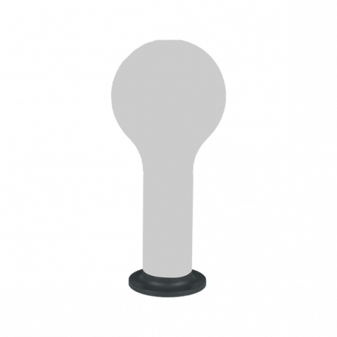 Socle aimanté pour lampe APLO de Fermob, Carbone 