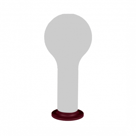 Socle aimanté pour lampe APLO de Fermob, Cerise noire