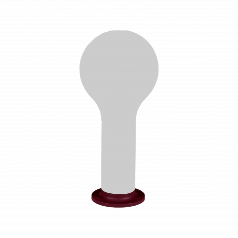 Socle aimanté pour lampe APLO de Fermob, Cerise noire