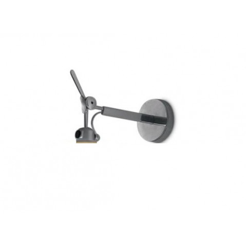 Structure seule pour applique TOLOMEO 32, Sans diffuseur, Aluminium