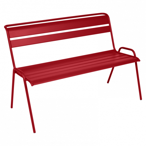 Banc 2/3 places MONCEAU  de Fermob, 16 coloris