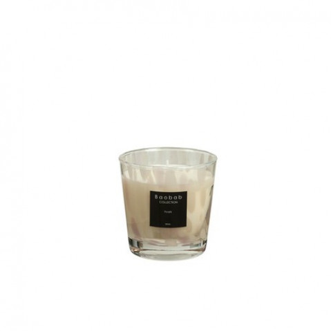 Bougie MAX One White PEARLS de Baobab Collection